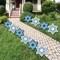 Big Dot of Happiness Happy Hanukkah - Star of David Lawn Decorations - Outdoor Yard Decorations - 10 Piece